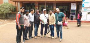 समाज में रक्तदान की जागरूकता फ़ैलाने भारत भर्मण पर निकले जयदेव रावत जी का छत्तीसगढ़ ब्लड डोनर फाउंडेशन 